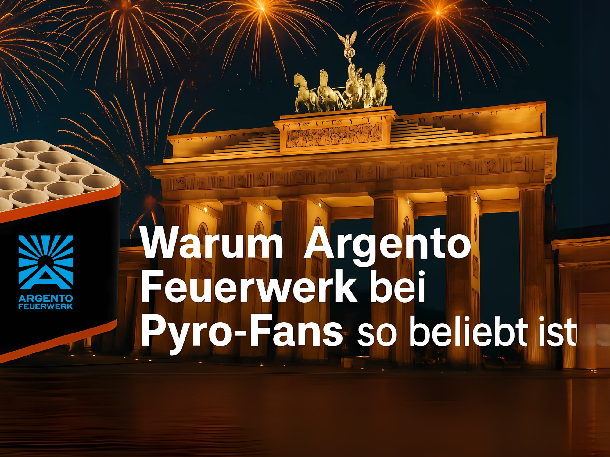 Argento Feuerwerk – Beliebt bei Pyro-Fans in Berlin