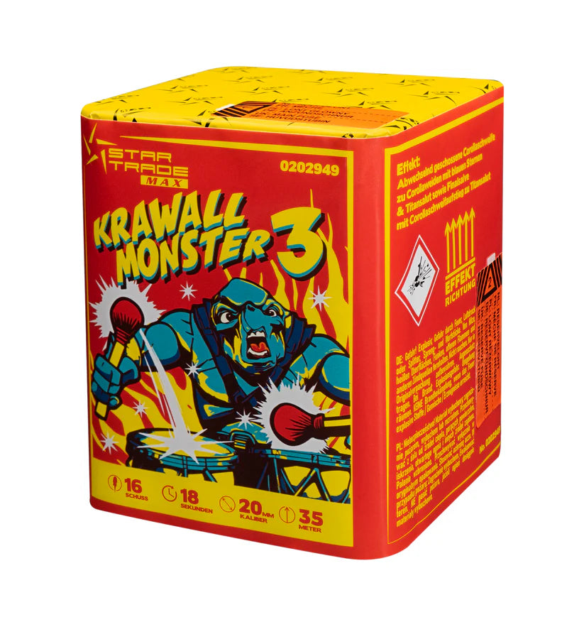 Krawallmonster 3 - Vorbestellbar - Lichtenrader Feuerwerkverkauf
