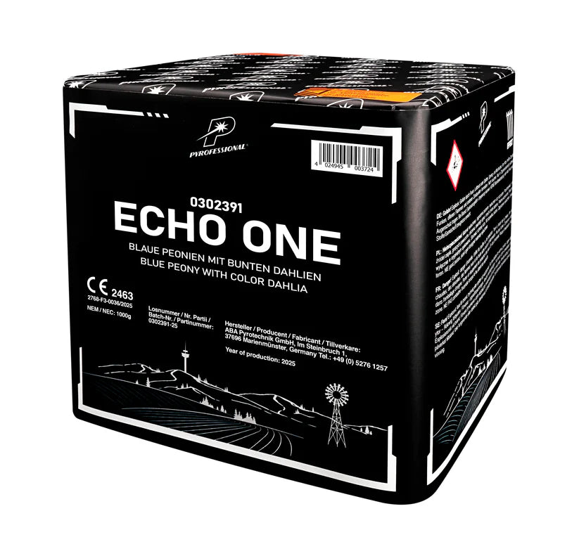 25 Schuss - ECHO ONE - Vorbestellbar - Lichtenrader Feuerwerkverkauf