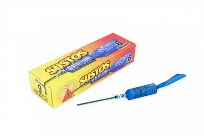 Sustos, 6 Truenos a 1,5 g NEM