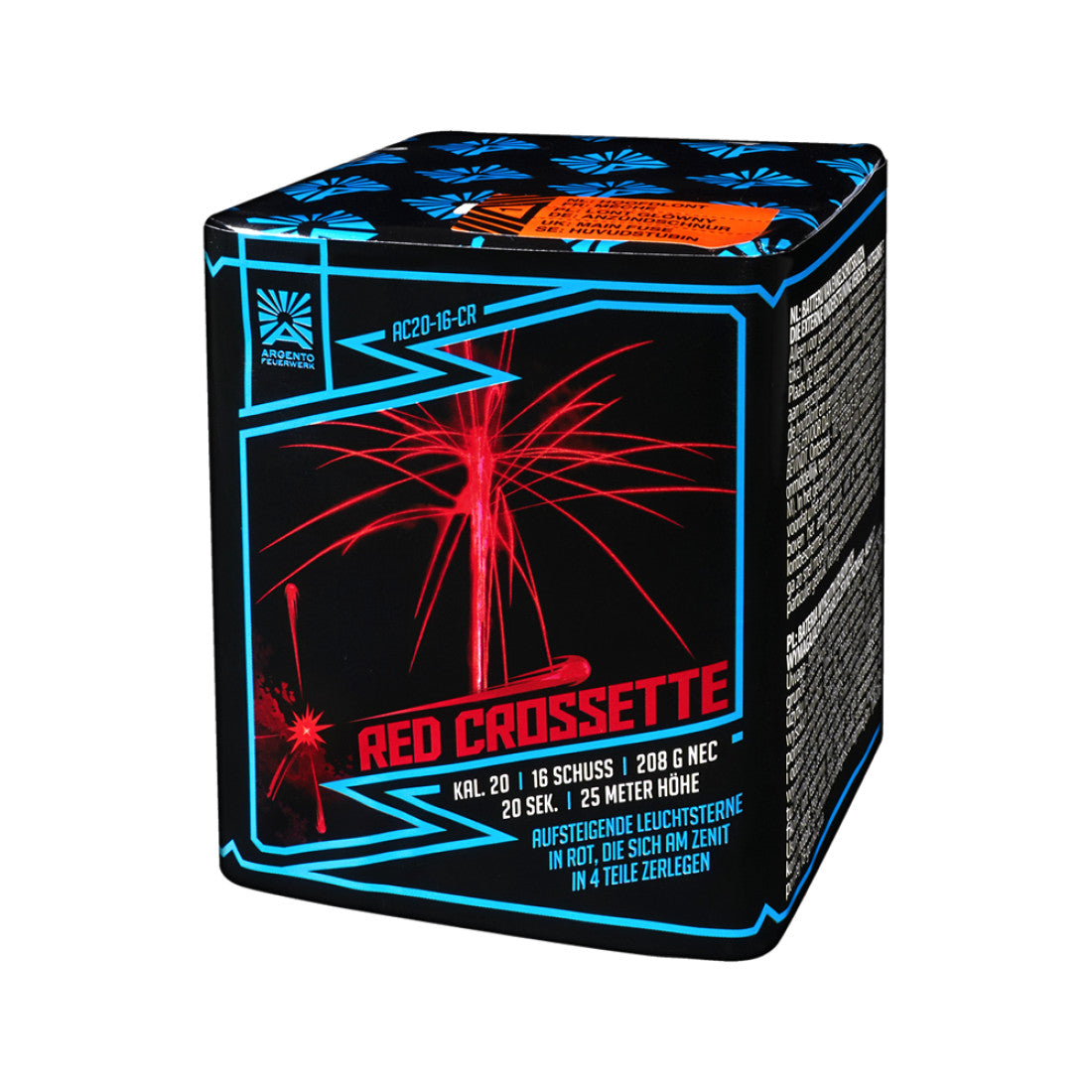 Argento Red Crossette - Lichtenrader Feuerwerkverkauf