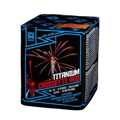 Titanium Crossette Red