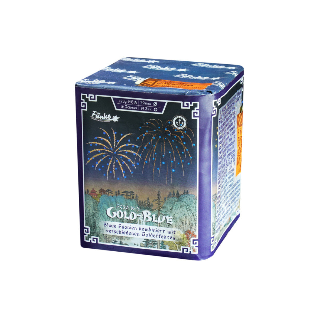 Gold-Blue (Batch 2024) - Lichtenrader Feuerwerkverkauf