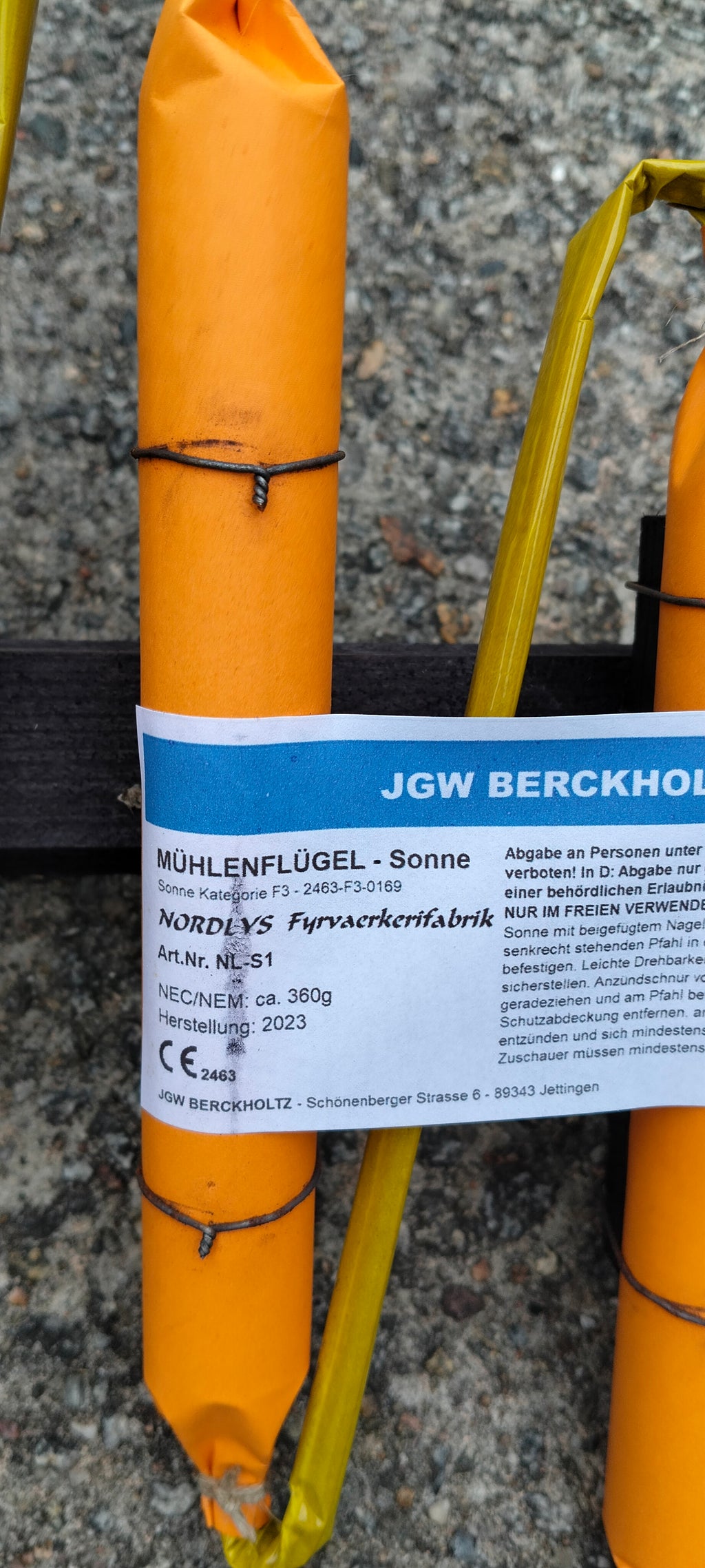 Lichtenrader Feuerwerkverkauf