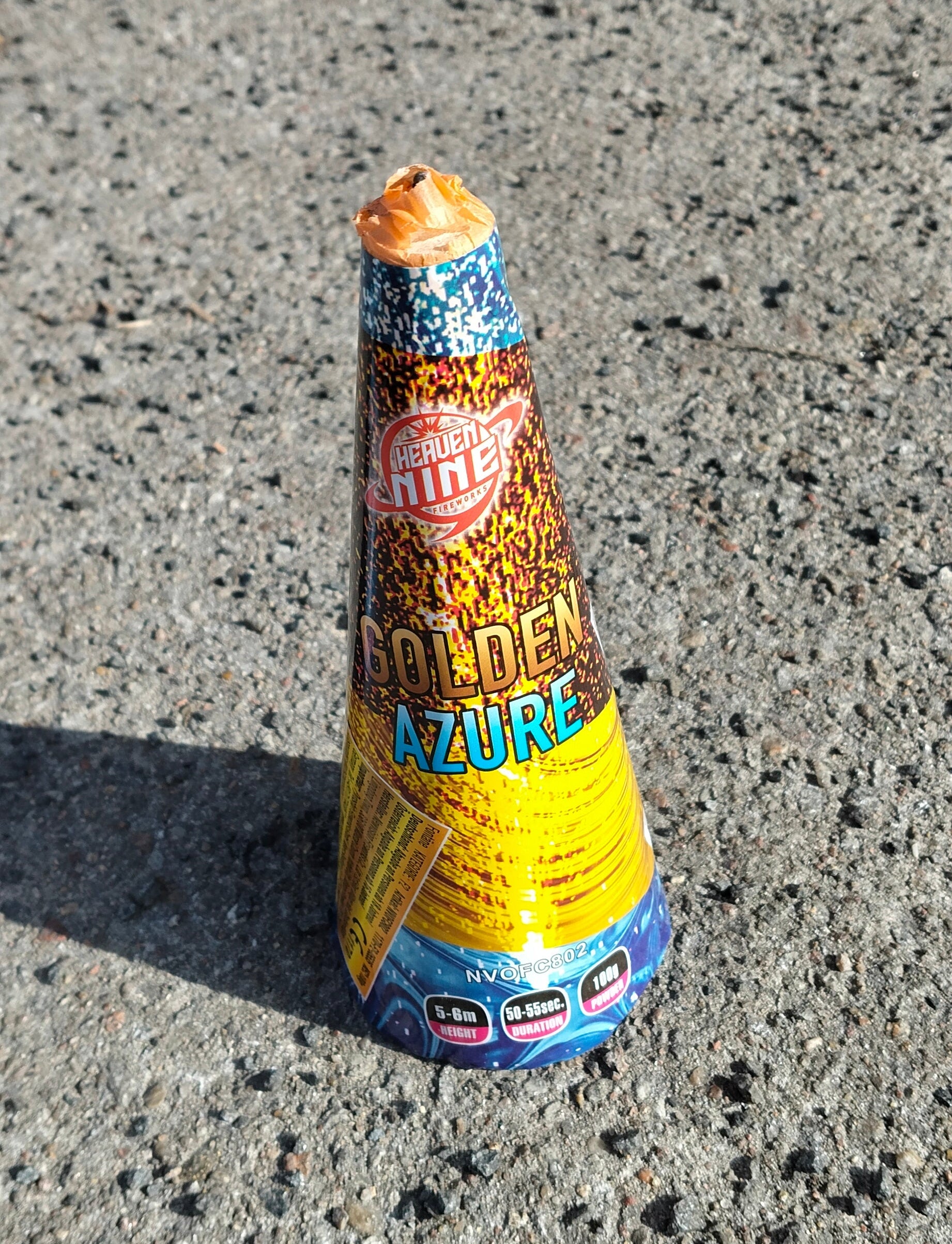 Golden Azure Vulkan - Lichtenrader Feuerwerkverkauf