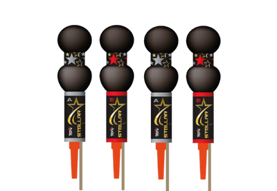 TR07 Stellar Doppelschlag Raketen, 4er Sortierung