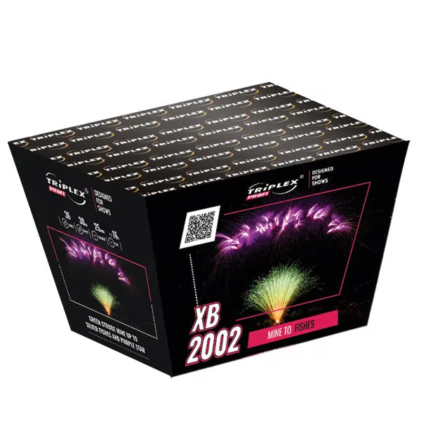 XB2002 CAKE MINE TO FISHES V 36S 1.0″ PROFI - Lichtenrader Feuerwerkverkauf