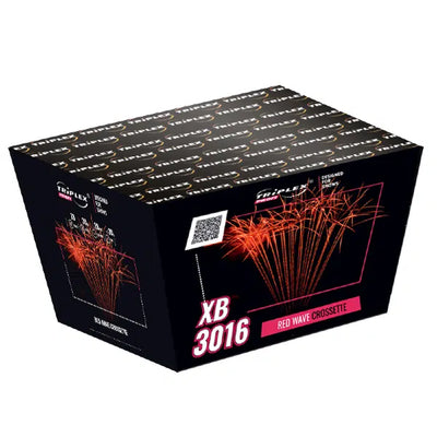 XB3016 CAKE RED WAVE CROSSETTE V 70S 0.8″ PROFI