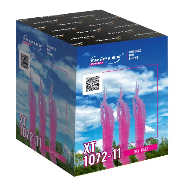 XT1072-2 Day Cake Pink - Lichtenrader Feuerwerkverkauf