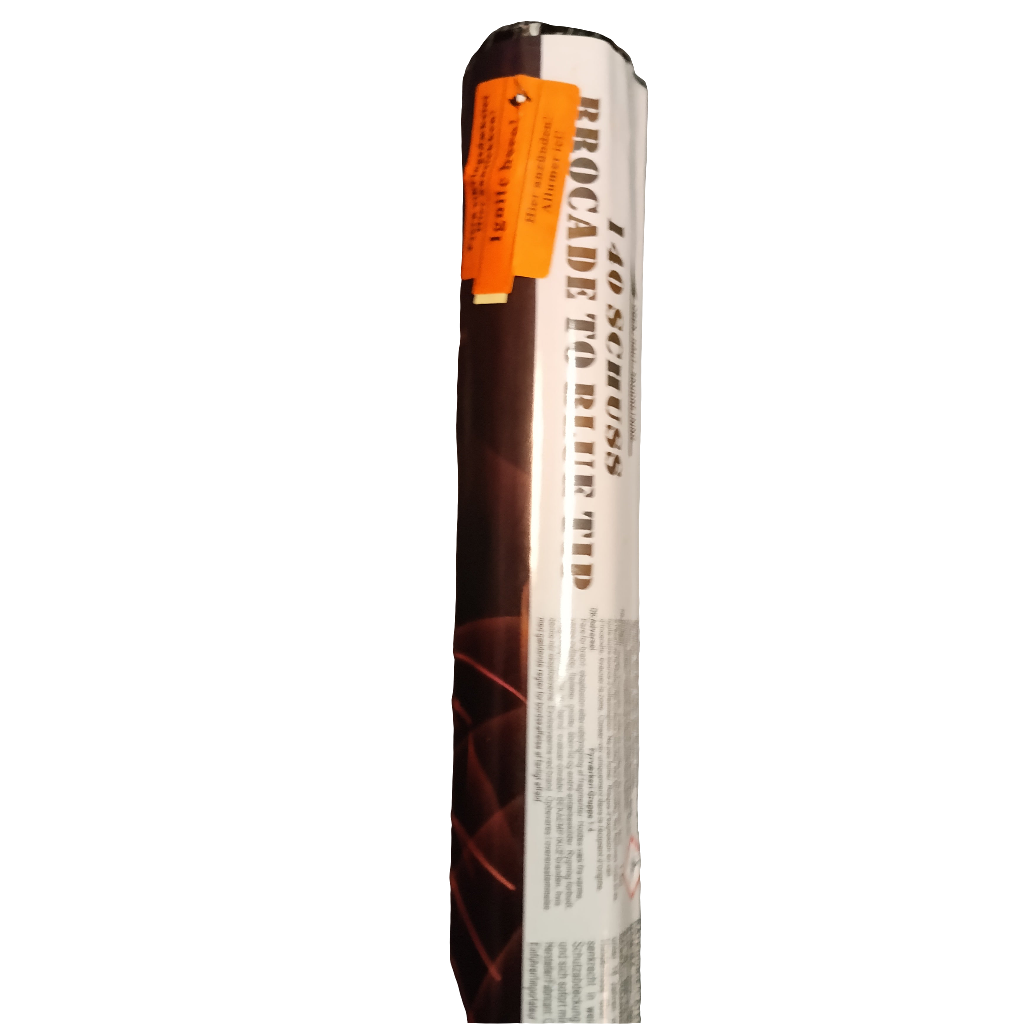 Roman Candle Barrage - Brocade Crown To Blue Stars - Lichtenrader Feuerwerkverkauf