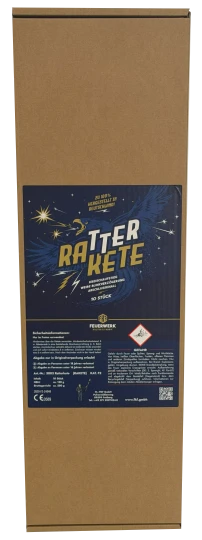 FKF Ratterkete - Salutrakete mit Pfeifratteraufstieg - Vorbestellbar - Lichtenrader Feuerwerkverkauf
