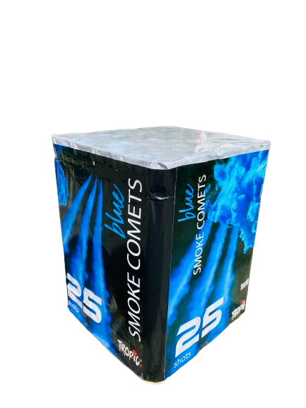 TD25B Blau - Rauchkometen - Smoke Comets - Lichtenrader Feuerwerkverkauf