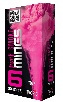 TD6P Pink - Rauchfeuertöpfe - Smoke Mines