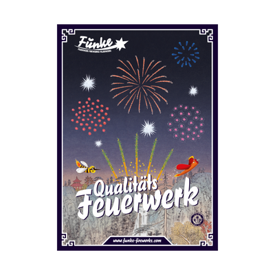Funke 7 Poster mit Versandhülse