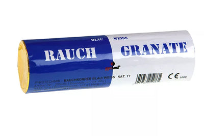 RAUCHGRANATE BLAU/WEISS