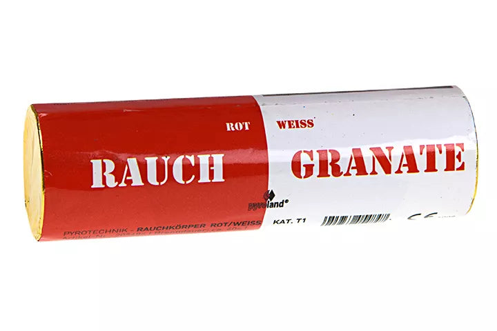RAUCHGRANATE ROT/WEISS - Lichtenrader Feuerwerkverkauf