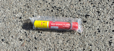 Seenotsignal ausklappbarer Griff