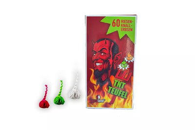Riesen-Knallerbsen TNT Teufel (3 x 20 Stück)