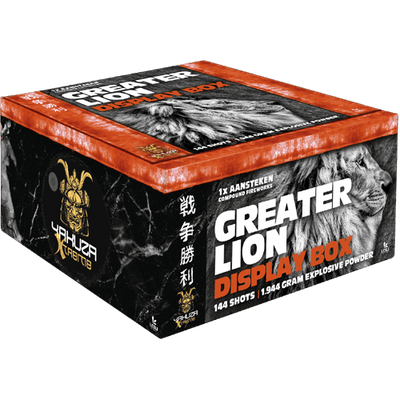 Greater Lion Display Box alias Prezident Piro