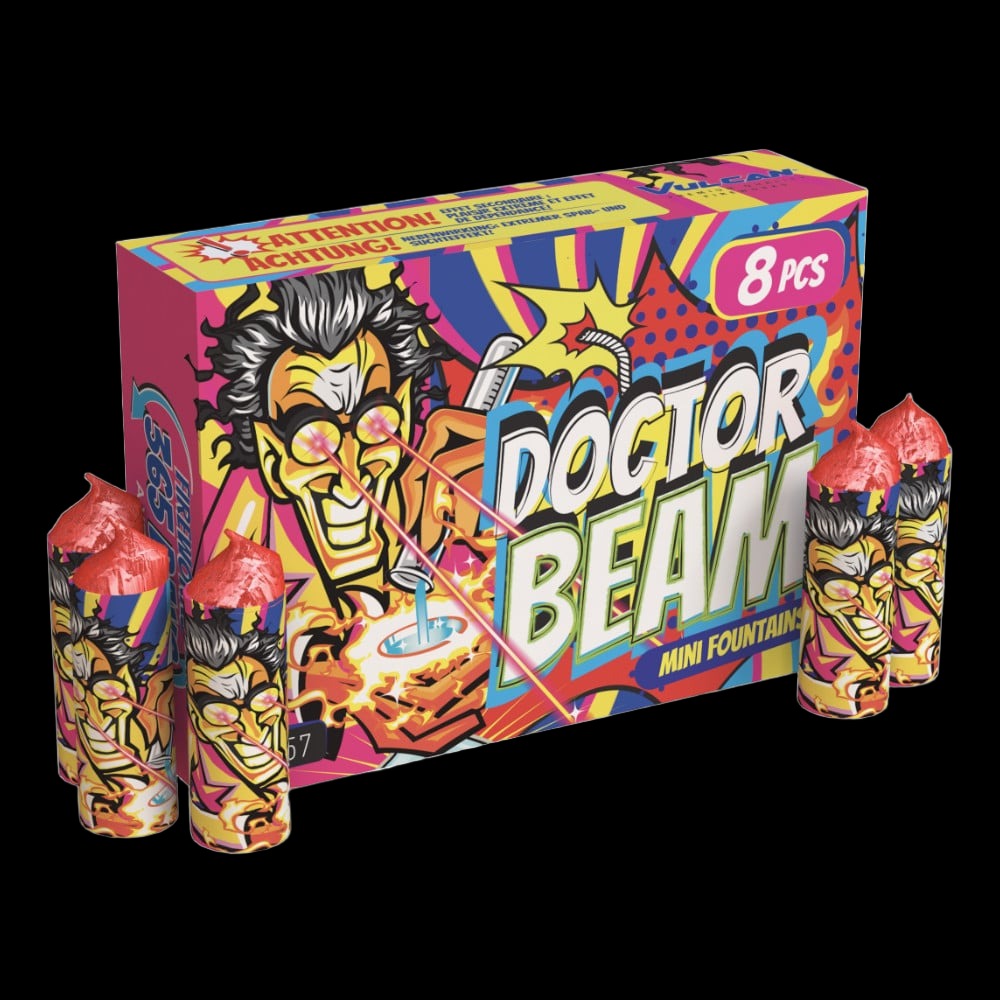 Doctor Beam Mini Fountains - Lichtenrader Feuerwerkverkauf