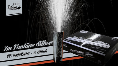 7m Fontäne Silber