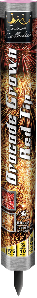 Brocade Crown Parade Red Tip - Lichtenrader Feuerwerkverkauf