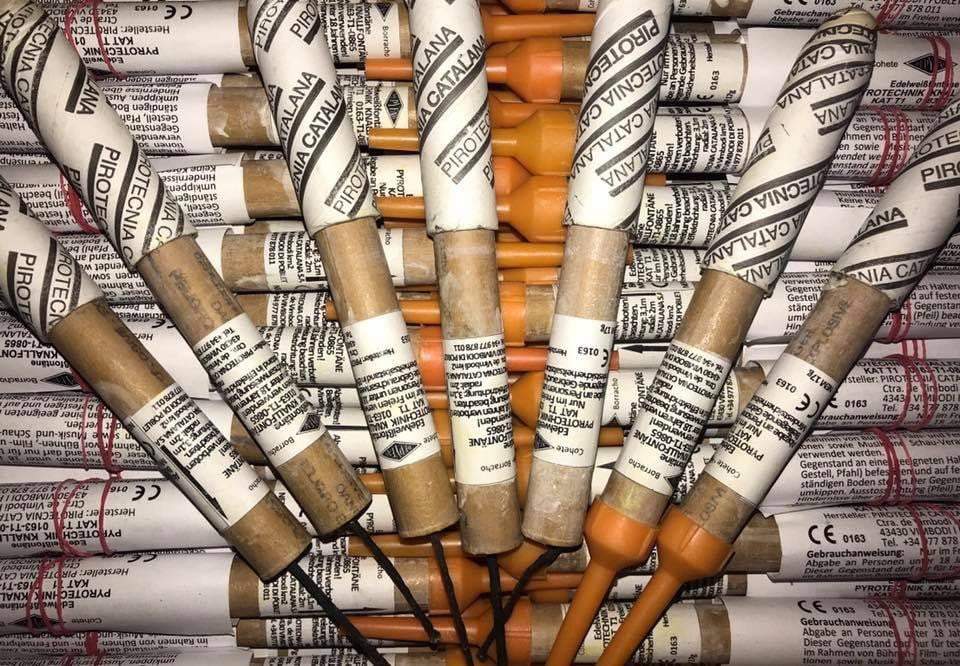 Edelweißfontäne (Cohete Borracho) - Lichtenrader Feuerwerkverkauf