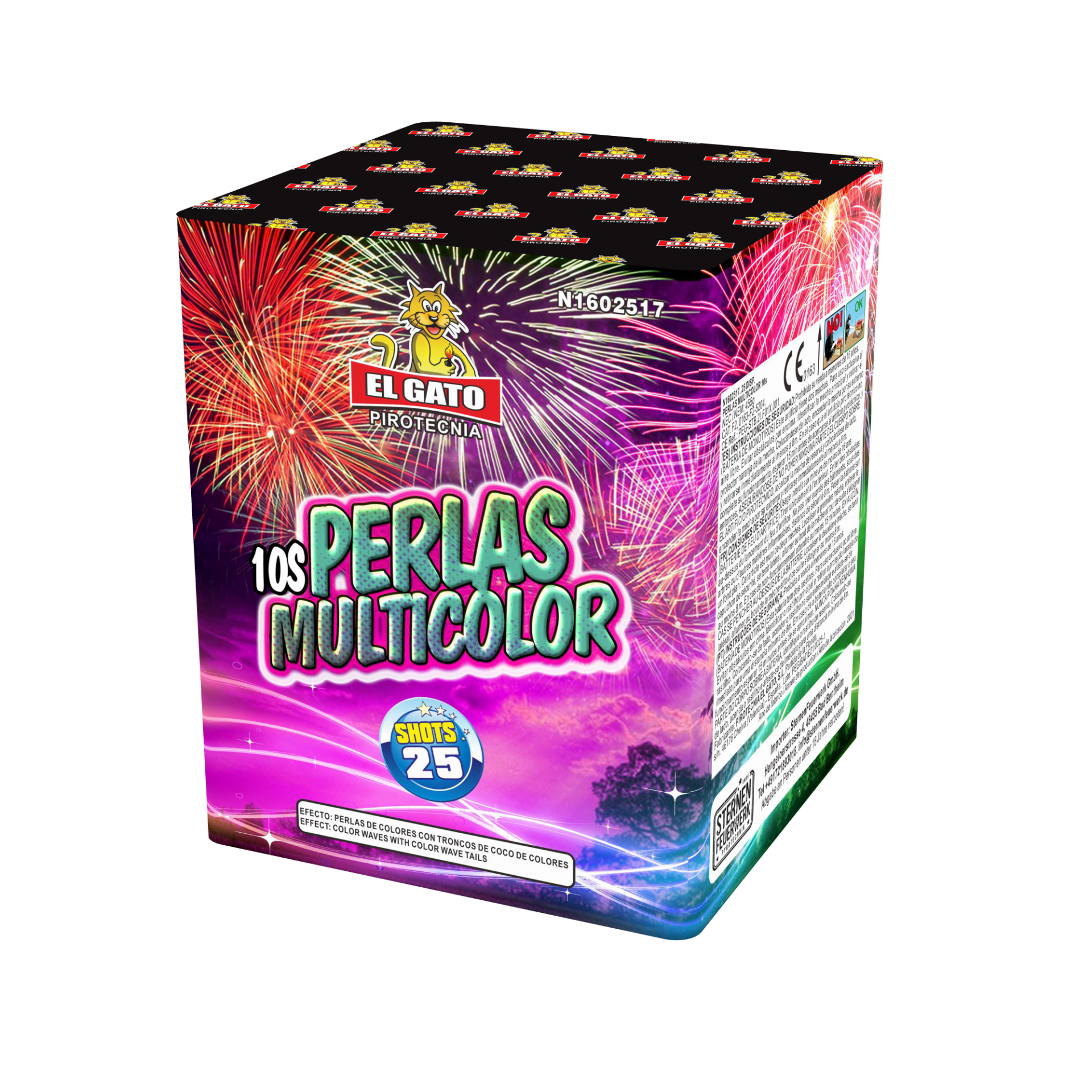 Perlas Multicolor 10s - Lichtenrader Feuerwerkverkauf