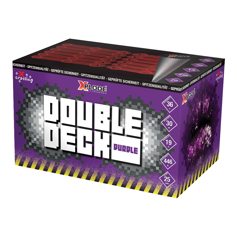 Double Deck purple - Lichtenrader Feuerwerkverkauf