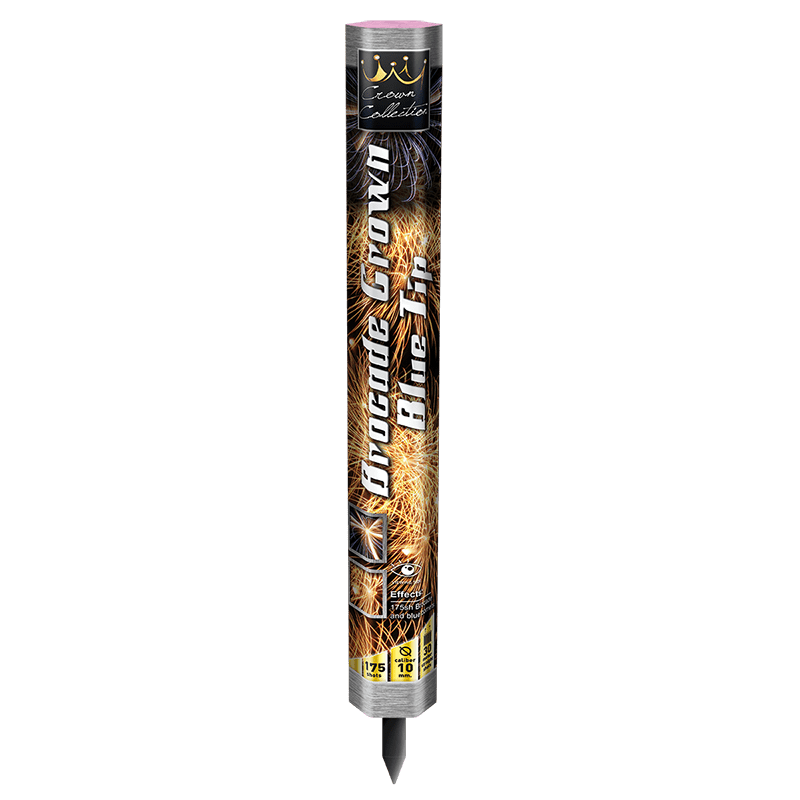 Brocade Crown Parade Blue Tip - Lichtenrader Feuerwerkverkauf