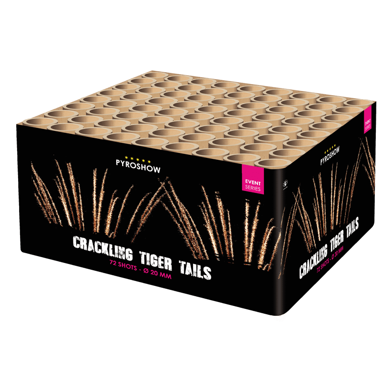Pyroshow 2952 - Crackling Tiger Tails - Lichtenrader Feuerwerkverkauf