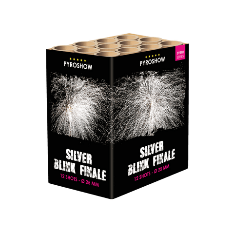 Pyroshow 2905 Final Cake - Silver blink - Lichtenrader Feuerwerkverkauf