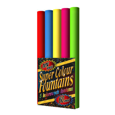 Super Color Fontänen 5er JF33 - Lichtenrader Feuerwerkverkauf