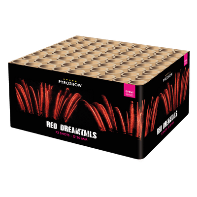 Pyroshow 2954 - Red Dreamtails - Lichtenrader Feuerwerkverkauf