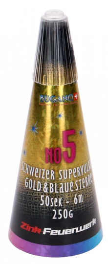 Schweizer Bugano Super-Vulkan No. 5 - Lichtenrader Feuerwerkverkauf